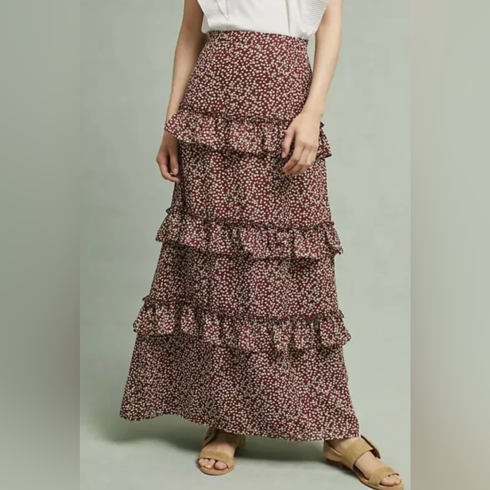 Anthropologie by Blue Tassel Maxi Skirt